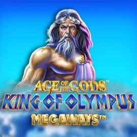 Age Of The Gods: King of Olympus Megaways online game logo by Origins on paradise-plays.nl