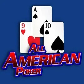 Table Games logo of All American Poker from RTG (Reel Time Gaming) at Paradise Play Casino