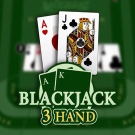 Blackjack 3H (Habanero) online game logo by Habanero on paradise-plays.nl