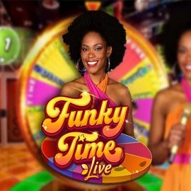 Live Casino logo of Funky Time from Evolution at Paradise Play Casino