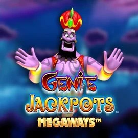 Genie Jackpots Megaways slot visual from Blueprint Gaming available on paradise-plays.nl