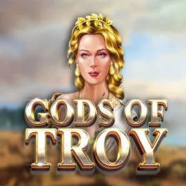 Gods of Troy by Red Tiger Gaming, showcased at paradise-plays.nl – game logo