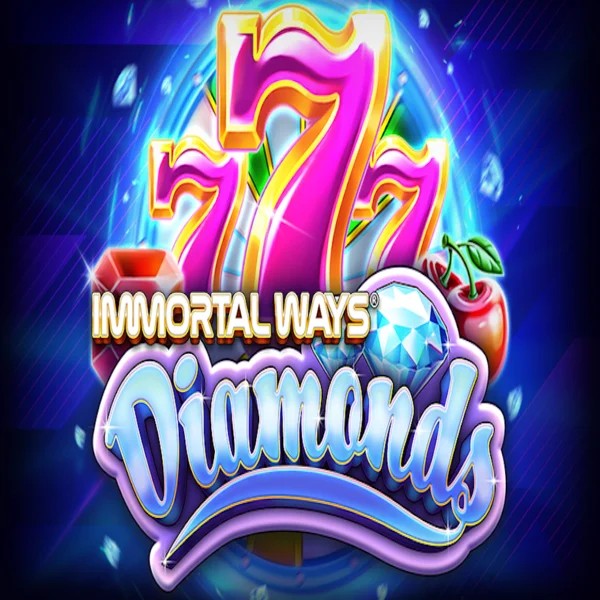 Immortal Ways Diamonds online game logo by RubyPlay on paradise-plays.nl