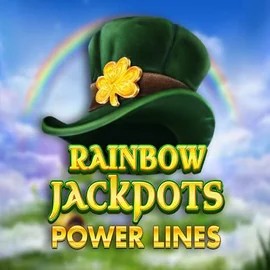 Rainbow Jackpots Power Lines casino game by Red Tiger Gaming – featured logo at Paradise Play Casino