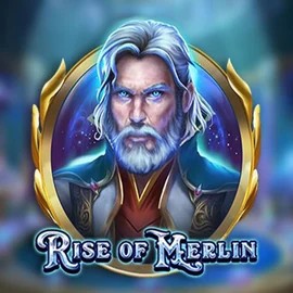 Rise of Merlin game by Play'n GO – logo hosted on Paradise Play Casino