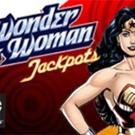 Wonder Woman Jackpots online game logo by Amaya on paradise-plays.nl